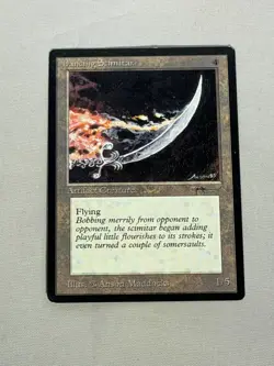 MTG Dancing Scimitar Arabian Nights Magic the Gathering - Image 1
