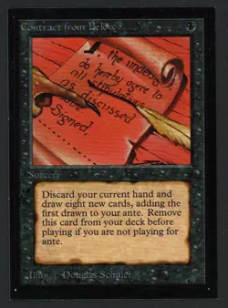 ***Collectors' Edition Contract from Below*** MTG CE Magic Kid Icarus - Image 1