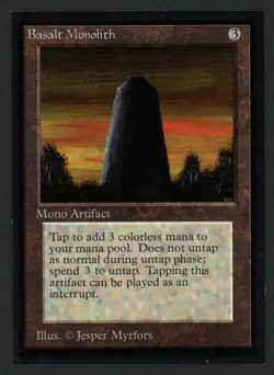 ***Collectors' Edition Basalt Monolith*** MTG CE Magic Kid Icarus - Image 1
