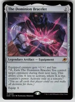 The Dominion Bracelet Mythic Edge of Eternities 239 MTG Near Mint 2025 - Image 1