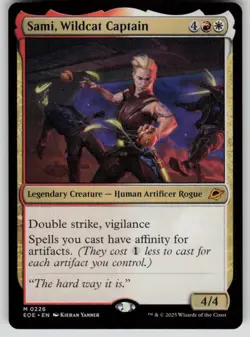 Sami, Wildcat Captain Mythic Edge of Eternities 226 MTG Near Mint 2025 - Image 1
