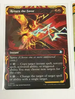 Return the Favor Borderless Secrets of Strixhaven Mystical Archive 47 - Image 1