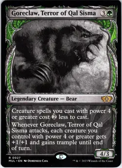 Goreclaw, Terror of Qal Sisma 27 March of the Machine: Multiverse Legends NM - Image 1