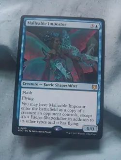 Malleable Impostor Commander: Wilds of Eldraine Regular - Image 1