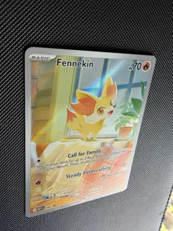 Fennekin POKEMON CENTER EXCLUSIVE Chaos Rising ETB Promo #080 NM - Image 4