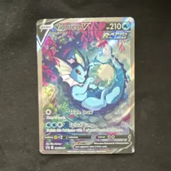 Pokemon Vaporeon V SWSH181 Sword & Shield Promo Holo - Image 1