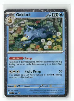 Golduck 008 Holo Promo ME: Mega Evolution Promo Pokemon Holo Near Mint - Image 1
