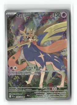 Zacian 100/094 Illustration Rare Phantasmal Flames Pokemon Holo Near Mint - Image 1