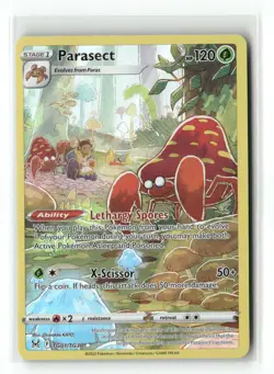 Parasect TG01/TG30 Holo Lost Origin Trainer Gallery Pokemon Holo NM - Image 1