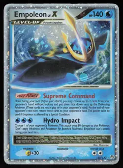 Empoleon LV.X #120/130 Holo LV.X Rare Diamond & Pearl Pokemon HP - Image 1