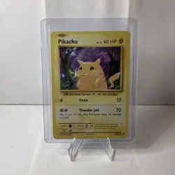 Pikachu 35/108 Cracked Ice Holo 2016 Pokemon - Image 1