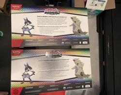 Pokemon Lucario EX Tyranitar EX Premium Collection Prismatic Evolutions 2 boxes - Image 2