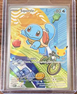 Pokemon Company Squirtle Holo Promo ME: Mega Evolution Promo 039 EN 2026 80 HP - Image 1