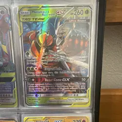 The Pokemon Company Pheromosa & Buzzwole GX 1/214 Ultra Rare Holo 260 HP - Image 1