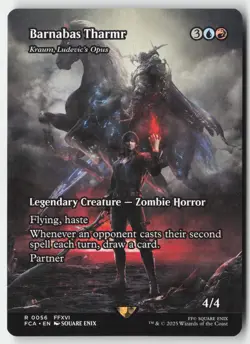 MTG - Barnabas Tharmr - Kraum, Ludevic's Opus (Showcase) R FINAL FANTASY: Throug - Image 1