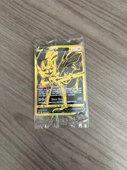 Pokemon Zacian V SWSH076 Black Star Promo SEALED Gold Full Art NM - Image 1