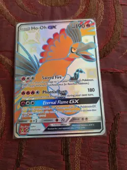 Pokemon TCG Ho-Oh GX SV50/SV94 Hidden Fates Shiny Vault Full Art Holo - Image 1