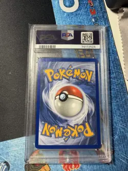 2006 Pokemon Ex Deoxys Reverse Holo Foil Holon Phantoms Stamped PSA 8 NM-MT - Image 2