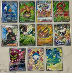 Pokemon Ascended Heroes CR ALL FULL ART LOT X11 SPIRITBOMB MARILL CARBINK BUDEW - Image 1