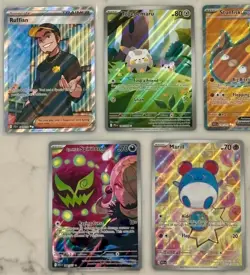 Pokemon Ascended Heroes CR ALL FULL ART LOT X11 SPIRITBOMB MARILL CARBINK BUDEW - Image 5