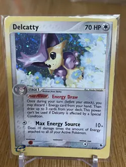 Pokemon TCG - Delcatty 5/109 EX Ruby & Sapphire - Holo Rare - 2003 - Image 1