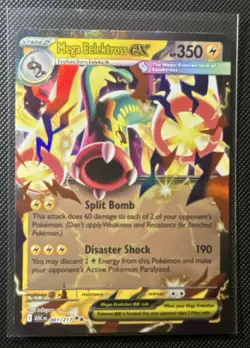 2026 Pokemon Ascended Heroes Mega Eelektross ex #061/217 Double Rare - Image 1