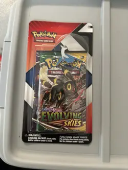 Pokemon TCG: Evolving Skies & Chilling Reign 2 pack Blister W/Pin New Sealed - Image 1