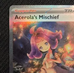 Pokemon Acerola's Mischief 183/132 Mega Evolution SIR Holo English - Image 4