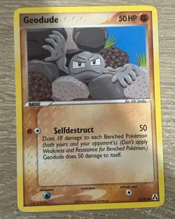 Pokemon Legend Maker #53/92 Common Geodude MP - Image 1