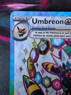 Pokemon Prismatic Evolutions Umbreon EX SVP 176 Black Star Promo (NM/M) - Image 3
