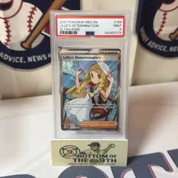 2025 Pokemon Mega Evolution Lillie’s Determination Ultra Rare PSA 9 169/132 - Image 1