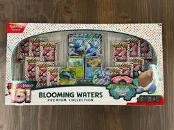 Pokemon 151 Blooming Waters Premium Collection Box Brand New Sealed - Image 1