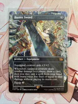 Buster Sword (Borderless) Final Fantasy Regular - Image 1