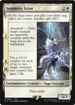 Summon: Ixion R Commander: FINAL FANTASY 27 NM - Image 1