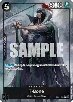 One Piece TCG | T-Bone (Alternate Art) | EB01-049 | Extra Booster: Memorial C... - Image 1