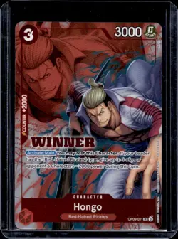2024 One Piece Emperors in the New World Hongo Uncommon #OP09-011 - Image 1