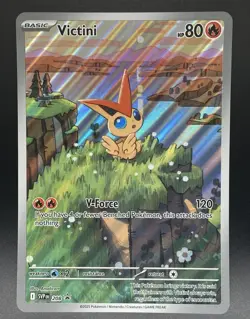 Pokemon Victini SVP 208 JUMBO Card Black Bolt White Flare PROMO 2025 - Image 1