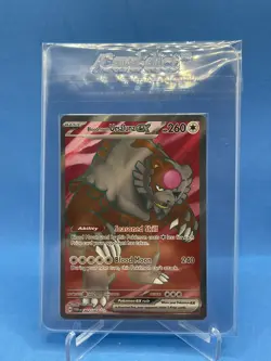 Bloodmoon Ursaluna ex 202/167 Twilight Masquerade NM 2024 Pokemon TCG - Image 1