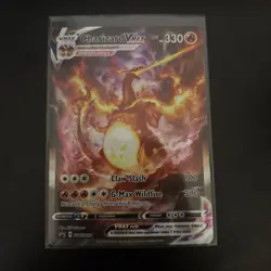 Pokemon 2022 Shield & Sword Charizard VMAX SWSH261 Black Star Promo NM - Image 1