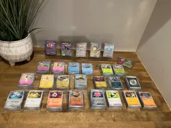 Pokemon Surging Sparks bulk: 1000+ cards with 250+ reverse holos and holos +more - Image 1
