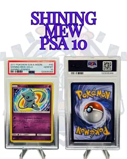 Shining Mew 40/73 Shining Legends Holo PSA 10 POKEMON FREE SHIPPING - Image 1