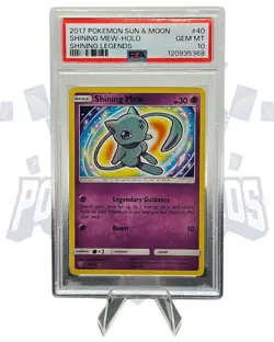 Shining Mew 40/73 Shining Legends Holo PSA 10 POKEMON FREE SHIPPING - Image 2