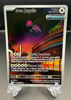 Pokemon TCG: Iron Jugulis 216/182 - SV: Paradox Rift - Illustration Rare NM - Image 1