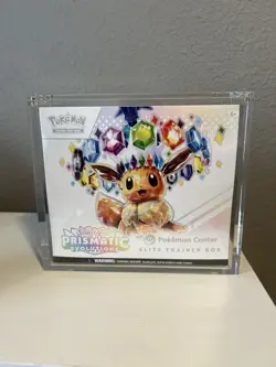 Pokemon ETB premium Acrylic Case 99% UV Protection With Magnetic Lid - Image 4