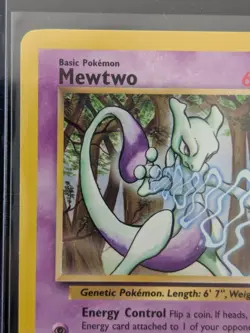 Pokemon Mewtwo 12 Black Star Promo WOTC 🔥🔥🔥 - Image 3