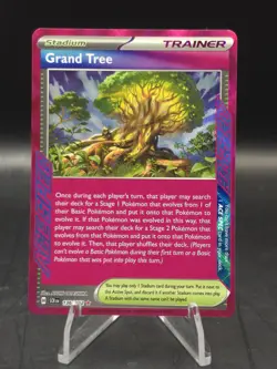 Pokemon TCG Grand Tree 136/142 ACE SPEC Stellar Crown Rare NM - Image 1