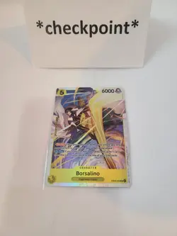 One Piece TCG OP-15 Adventure On Kami’s Island Borsalino Eb04-058 SR PACK FRESH - Image 1