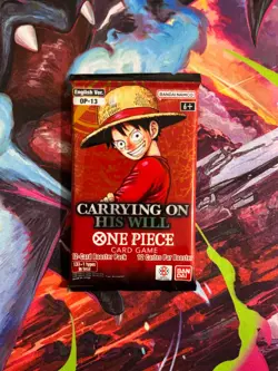 (VERY HEAVY)🔥26.00g One Piece TCG OP-13 Carrying On His Will Pack New Sealed ✅ - Image 3