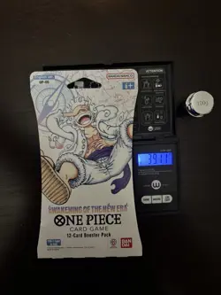 VERY HEAVY 39.11 g One Piece OP-05 Awakening of the New Era Sleeved Booster Pack - Image 1