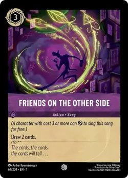 4x Friends on the Other Side - 64/204 - Common NM-Mint Disney Lorcana: The First - Image 1